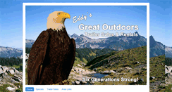 Desktop Screenshot of eddysgreatoutdoors.com